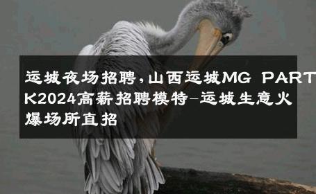 运城夜场招聘,山西运城MG PART K2024高薪招聘模特-运城生意火爆场所直招