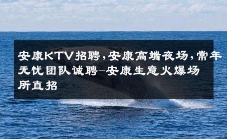 安康KTV招聘,安康高端夜场,常年无忧团队诚聘-安康生意火爆场所直招