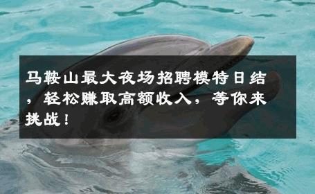马鞍山最大夜场招聘模特日结，轻松赚取高额收入，等你来挑战！