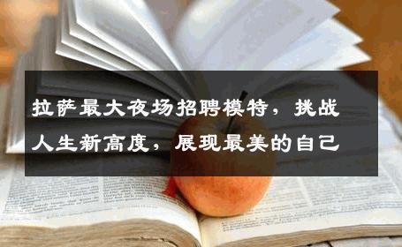 拉萨最大夜场招聘模特，挑战人生新高度，展现最美的自己