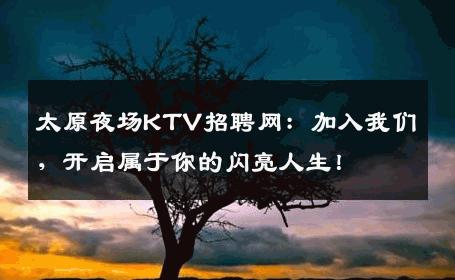 太原夜场KTV招聘网：加入我们，开启属于你的闪亮人生！
