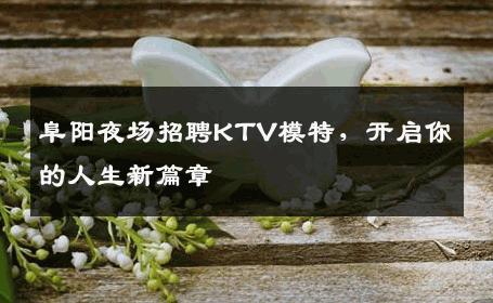 阜阳夜场招聘KTV模特，开启你的人生新篇章