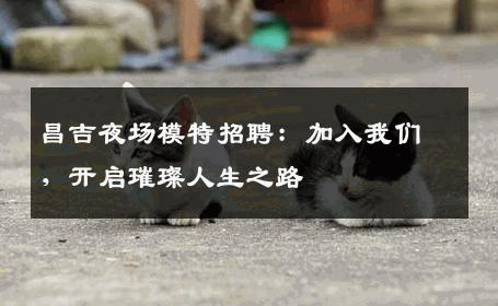 昌吉夜场模特招聘：加入我们，开启璀璨人生之路