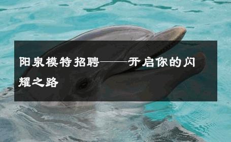 阳泉模特招聘——开启你的闪耀之路