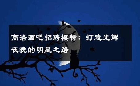 商洛酒吧招聘模特：打造光辉夜晚的明星之路