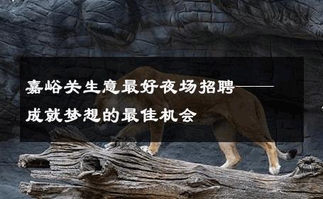 嘉峪关生意最好夜场招聘——成就梦想的最佳机会
