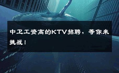 中卫工资高的KTV招聘，等你来挑战！