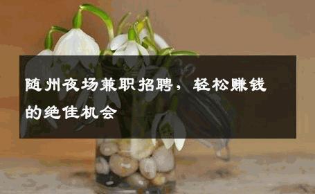随州夜场兼职招聘，轻松赚钱的绝佳机会
