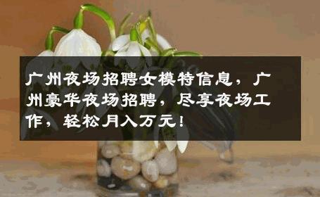 广州夜场招聘女模特信息，广州豪华夜场招聘，尽享夜场工作，轻松月入万元！