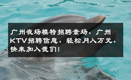 广州夜场模特招聘素场，广州KTV招聘信息，轻松月入万元，快来加入我们！