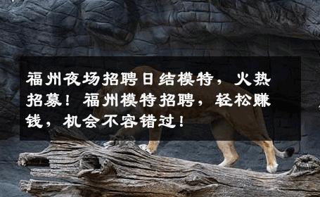 福州夜场招聘日结模特，火热招募！福州模特招聘，轻松赚钱，机会不容错过！