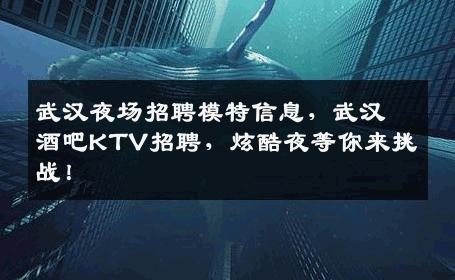 武汉夜场招聘模特信息，武汉酒吧KTV招聘，炫酷夜等你来挑战！