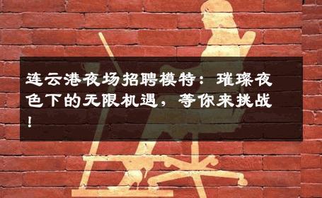 连云港夜场招聘模特：璀璨夜色下的无限机遇，等你来挑战！