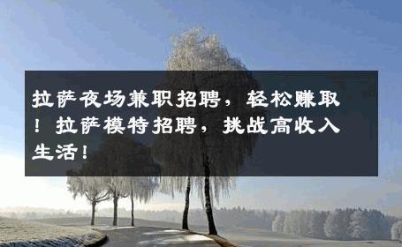 拉萨夜场兼职招聘，轻松赚取！拉萨模特招聘，挑战高收入生活！