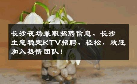长沙夜场兼职招聘信息，长沙生意稳定KTV招聘，轻松，欢迎加入热情团队！