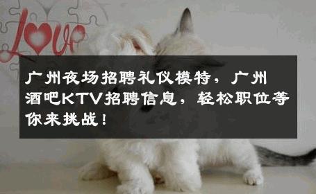 广州夜场招聘礼仪模特，广州酒吧KTV招聘信息，轻松职位等你来挑战！