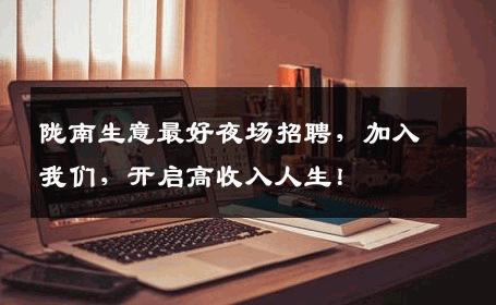 陇南生意最好夜场招聘，加入我们，开启高收入人生！