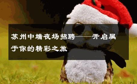 苏州中端夜场招聘——开启属于你的精彩之旅