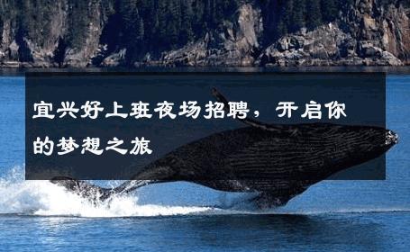 宜兴好上班夜场招聘，开启你的梦想之旅