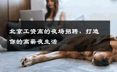 北京工资高的夜场招聘，打造你的高薪夜生活