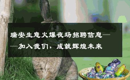 瑞安生意火爆夜场招聘信息——加入我们，成就辉煌未来