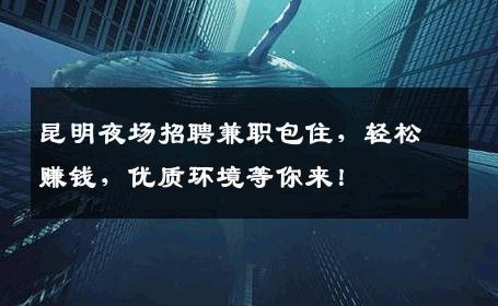 昆明夜场招聘兼职包住，轻松赚钱，优质环境等你来！