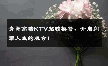 贵阳高端KTV招聘模特，开启闪耀人生的机会！