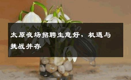 太原夜场招聘生意好，机遇与挑战并存