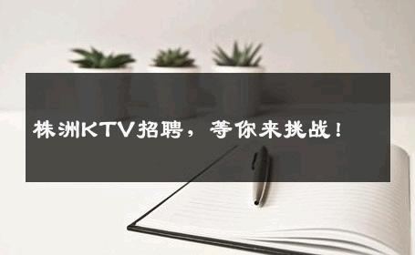 株洲KTV招聘，等你来挑战！