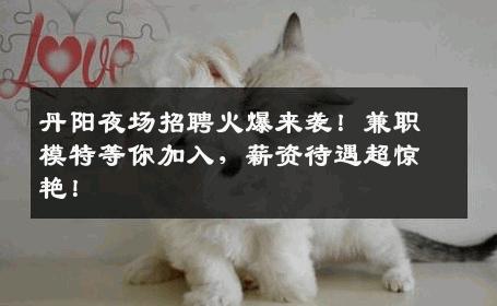 丹阳夜场招聘火爆来袭！兼职模特等你加入，薪资待遇超惊艳！