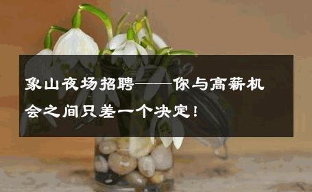 象山夜场招聘——你与高薪机会之间只差一个决定！