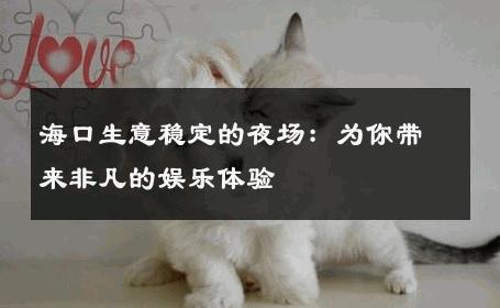 海口生意稳定的夜场：为你带来非凡的娱乐体验