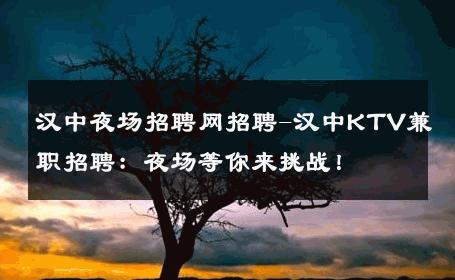 汉中夜场招聘网招聘-汉中KTV兼职招聘：夜场等你来挑战！