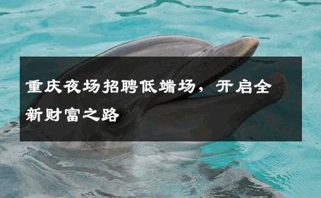 重庆夜场招聘低端场，开启全新财富之路