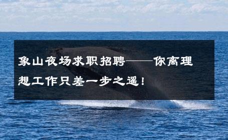 象山夜场求职招聘——你离理想工作只差一步之遥！