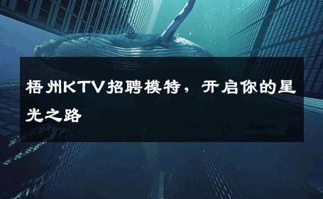 梧州KTV招聘模特，开启你的星光之路