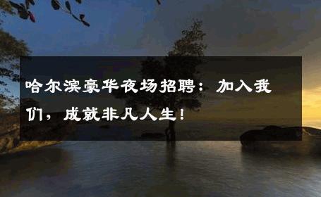 哈尔滨豪华夜场招聘：加入我们，成就非凡人生！