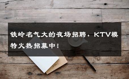 铁岭名气大的夜场招聘，KTV模特火热招募中！