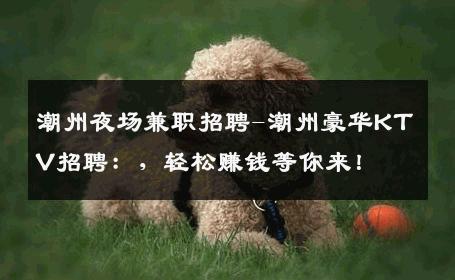 潮州夜场兼职招聘-潮州豪华KTV招聘：，轻松赚钱等你来！