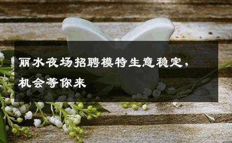 丽水夜场招聘模特生意稳定，机会等你来