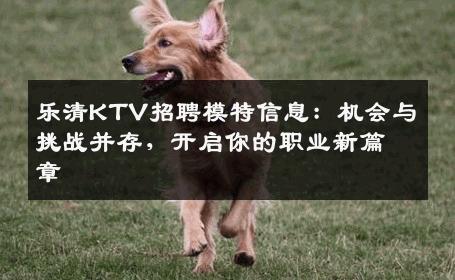 乐清KTV招聘模特信息：机会与挑战并存，开启你的职业新篇章