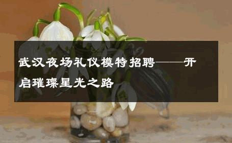 武汉夜场礼仪模特招聘——开启璀璨星光之路