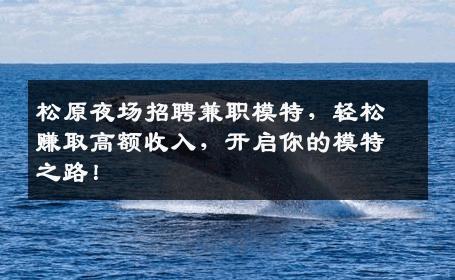 松原夜场招聘兼职模特，轻松赚取高额收入，开启你的模特之路！