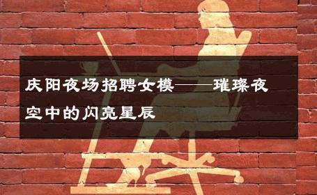 庆阳夜场招聘女模——璀璨夜空中的闪亮星辰