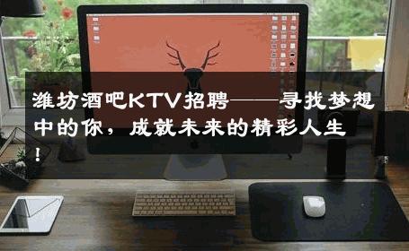 潍坊酒吧KTV招聘——寻找梦想中的你，成就未来的精彩人生！