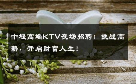 十堰高端KTV夜场招聘：挑战高薪，开启财富人生！