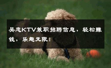 吴忠KTV兼职招聘信息，轻松赚钱，乐趣无限！