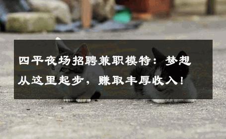 四平夜场招聘兼职模特：梦想从这里起步，赚取丰厚收入！