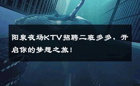 阳泉夜场KTV招聘二班多多，开启你的梦想之旅！