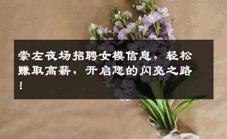 崇左夜场招聘女模信息，轻松赚取高薪，开启您的闪亮之路！